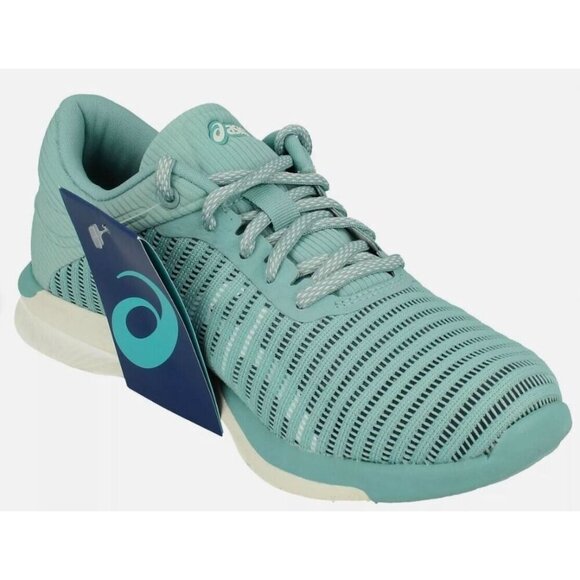 ASICS Womens Running Shoes Size 6.5 FUZEX RUSH ADAPT Teal Blue T885N NEW NWT - Picture 5 of 5